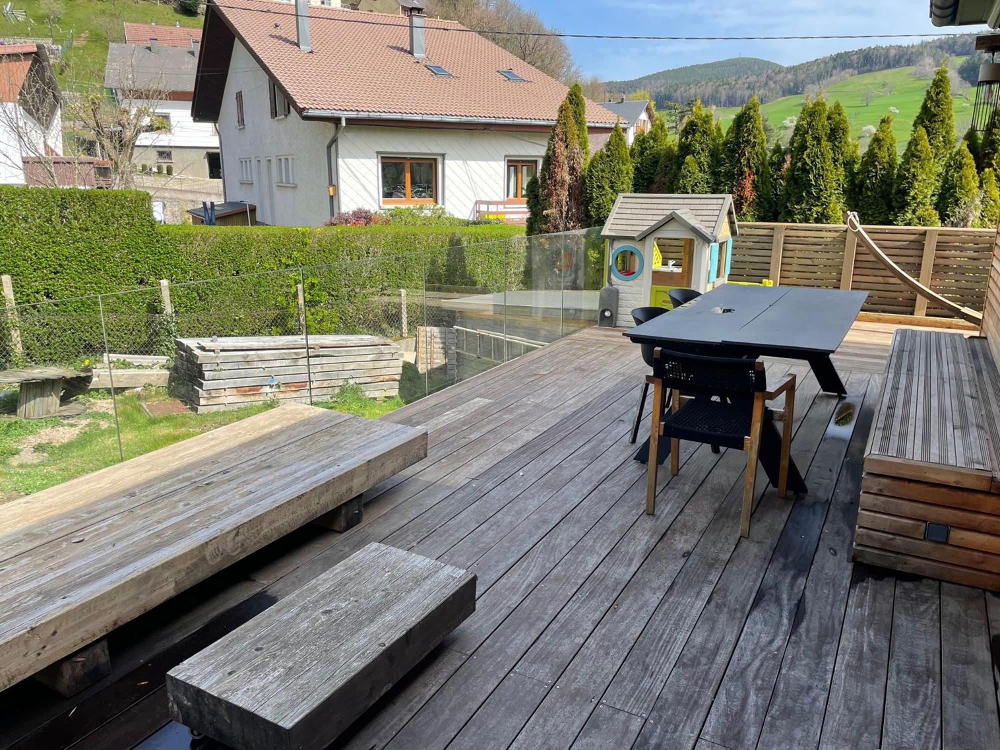 Joli Logement Avec Terrasse La Cigale 6 A 8 Personnes Orbey Exterior photo